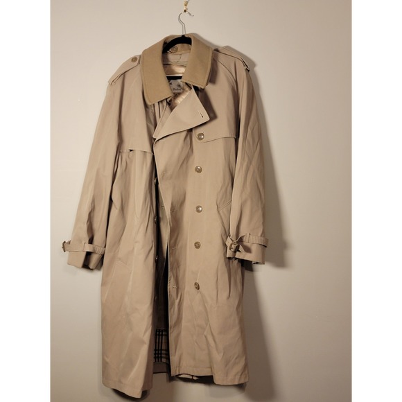 misty harbor Other - Vintage Misty Harbor Tan Long Double-Breasted  Trench Coat 50R